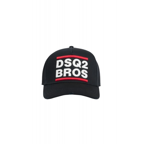 Sapca DSQUARED2, DSQ2 BROS Baseball Cap, Negru