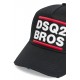 Sapca DSQUARED2, DSQ2 BROS Baseball Cap, Negru - BCM098905C000012124