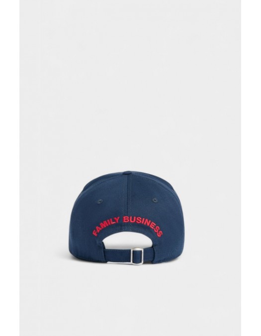 Sapca DSQUARED2, DSQ2 BROS Baseball Cap, Albastru - BCM098905C000013073