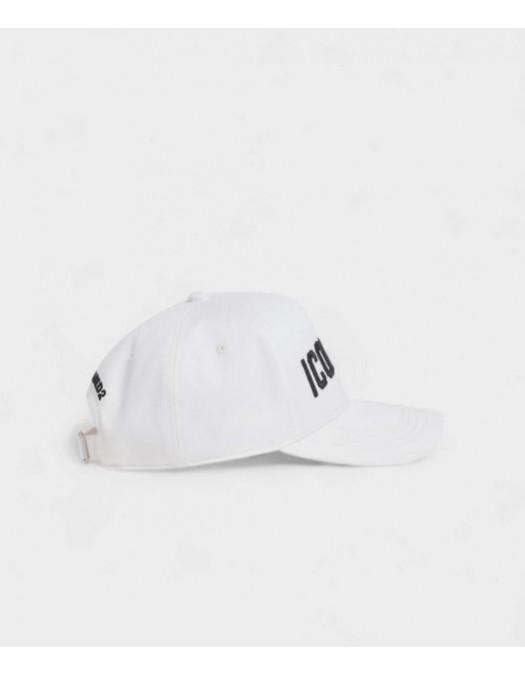 Sapca DSQUARED2,  ICONique Baseball Cap, Alb - BCM099605C000011062UNI