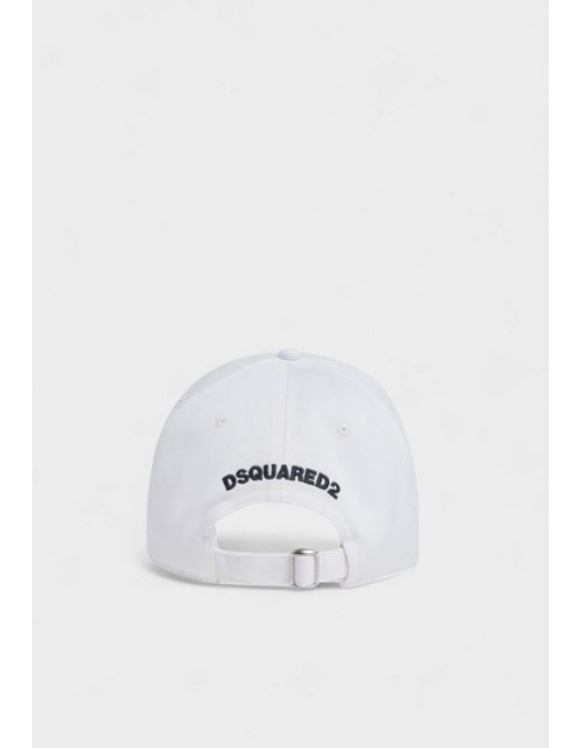 Sapca DSQUARED2,  ICONique Baseball Cap, Alb - BCM099605C000011062UNI