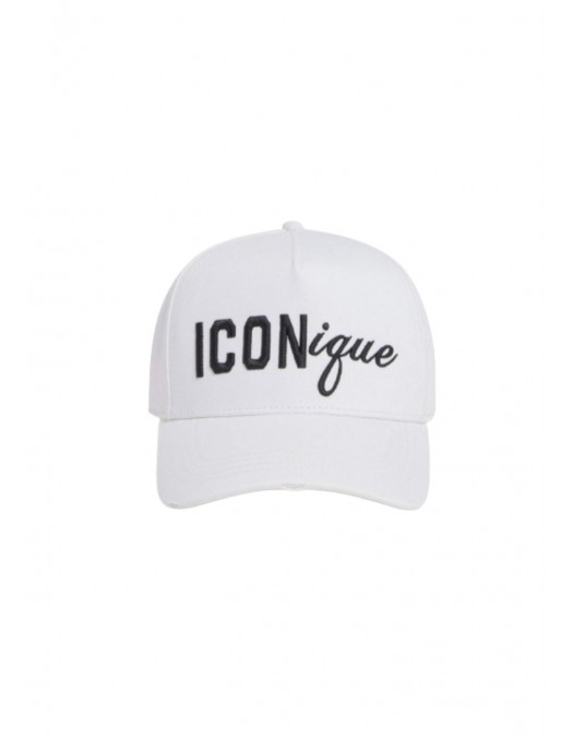 Sapca DSQUARED2,  ICONique Baseball Cap, Alb - BCM099605C000011062UNI