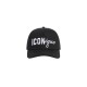 Sapca DSQUARED2,  ICONique Baseball Cap, Negru - BCM099605C000012124UNI