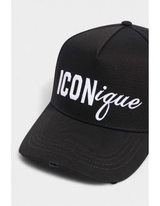 Sapca DSQUARED2,  ICONique Baseball Cap, Negru - BCM099605C000012124UNI