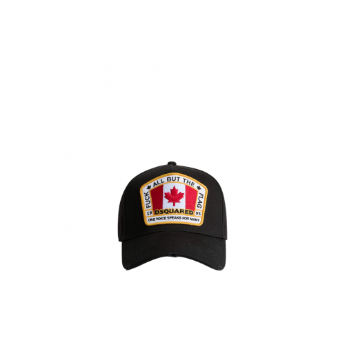 SAPCA DSQUARED2, Canadian Flag Baseball, Black SAPCA DSQUARED2, Canadian Flag Baseball, Black