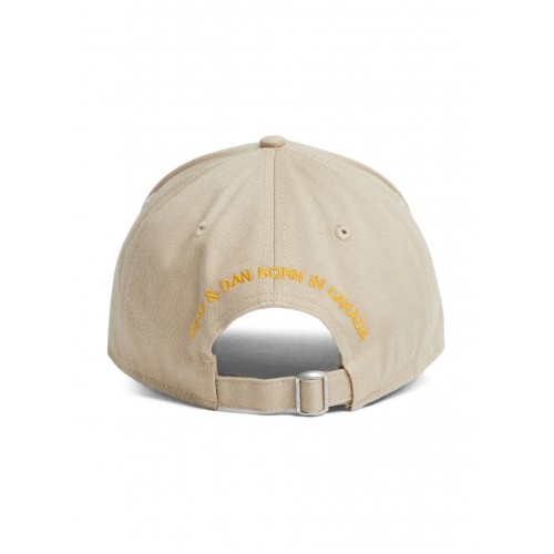 Sapca DSQUARED2, Baseball, Logo Insert, Beige Sapca DSQUARED2, Baseball, Logo Insert, Beige