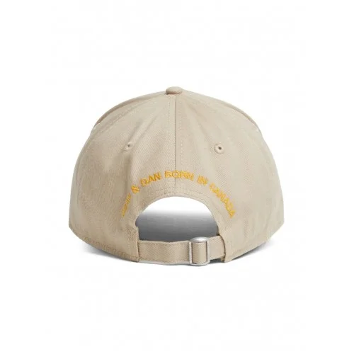 Sapca DSQUARED2, Baseball, Logo Insert, Beige