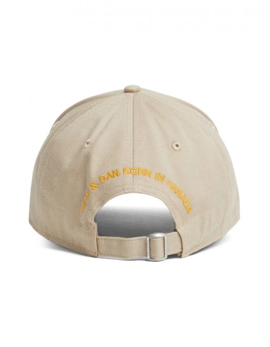 Sapca DSQUARED2, Baseball, Logo Insert, Beige - BCM401105C000015130 Sapca DSQUARED2, Baseball, Logo Insert, Beige - BCM401105C000015130