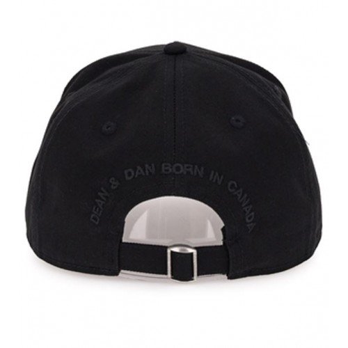 Sapca DSQUARED2, Fuck All But The Flag, Black