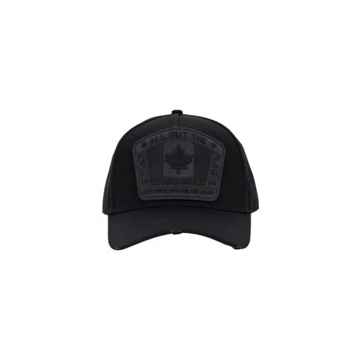 Sapca DSQUARED2, Fuck All But The Flag, Black