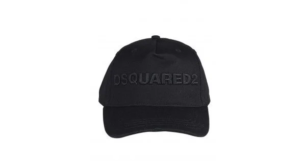 Sapca DSQUARED2, Insertie Brand Full Black BCW002805C00001M436 ...