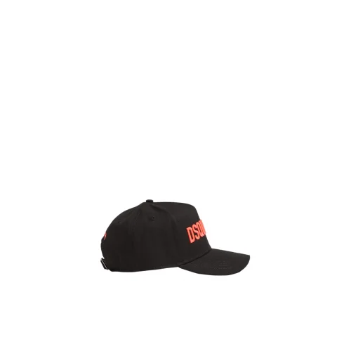 Sapca DSQUARED2, Technicolor Baseball Cap, Black