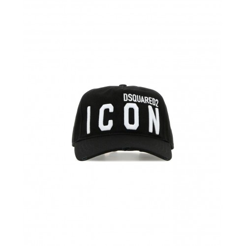 Sapca DSQUARED2, Be Icon Baseball, Black Sapca DSQUARED2, Be Icon Baseball, Black