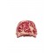 Sapca DSQUARED2, Printed denim Rebel Hibiscus baseball cap