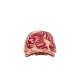 Sapca DSQUARED2, Printed denim Rebel Hibiscus baseball cap - BCW097300308745M4236