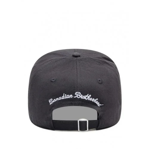 Sapca DSQUARED2, logo-embroidered baseball cap, Negru