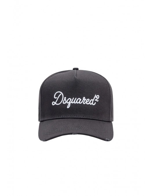 Sapca DSQUARED2, logo-embroidered baseball cap, Negru - BCW097605C000012124