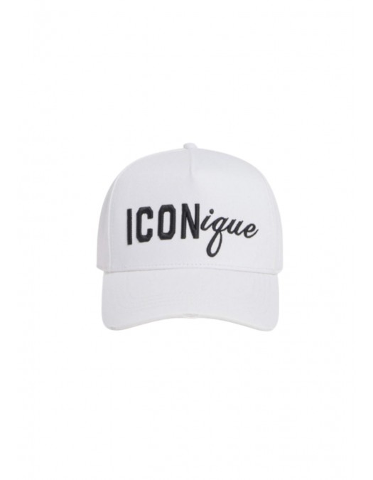 Sapca DSQUARED2,  ICONique Baseball Cap, Women, Alb - BCW099605C000011062