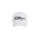 Sapca DSQUARED2,  ICONique Baseball Cap, Women, Alb - BCW099605C000011062