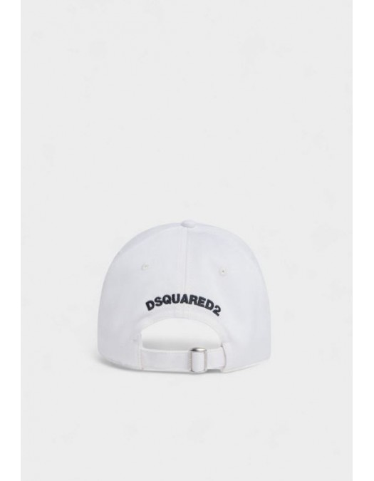 Sapca DSQUARED2,  ICONique Baseball Cap, Women, Alb - BCW099605C000011062