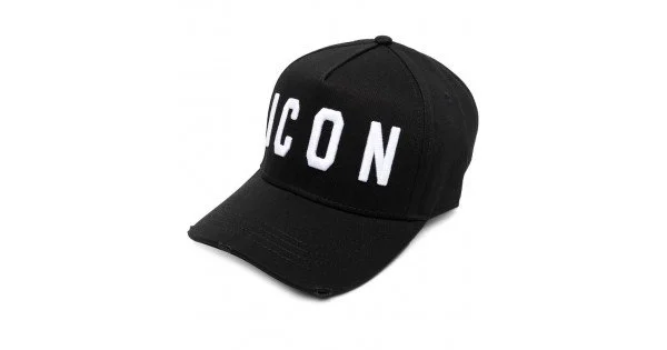 Sapca Dsquared2, Insertie logo alba, Negru - BCW400105C00001M063 ...