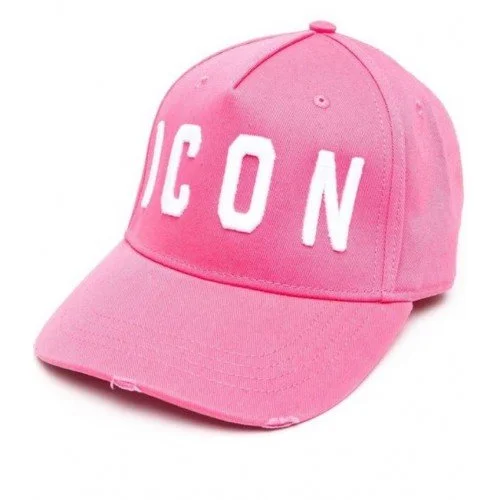 Sapca Dsquared2, Insertie logo alba,Roz