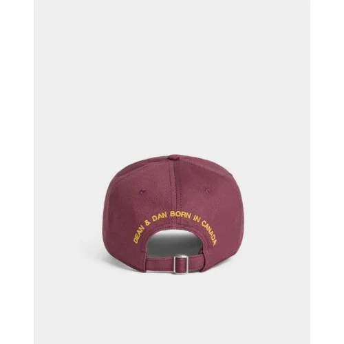 Sapca DSQUARED2, Baseball, Canadian Flag, Visiniu