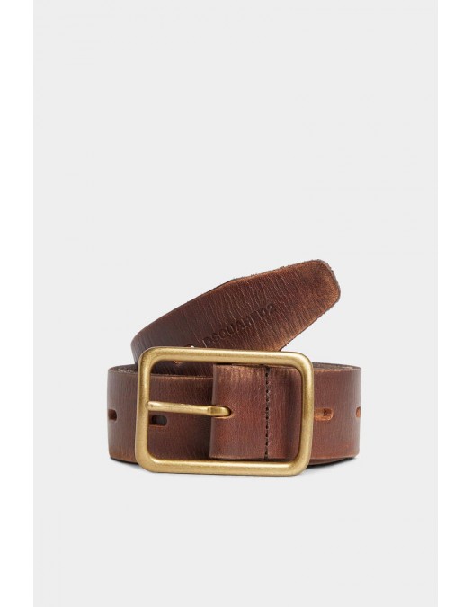 Curea Dsquared2, Vintage Buckle, Composted Design, Vintage Brown - BEM061936007875M1184