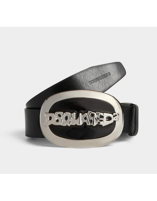 CUREA DSQUARED2, Vintage Belt, Black - BEM029312900001M1510