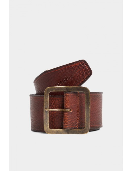 Curea Dsquared2, Vintage Buckle, Classic, Brown - BEM060312900001M1771