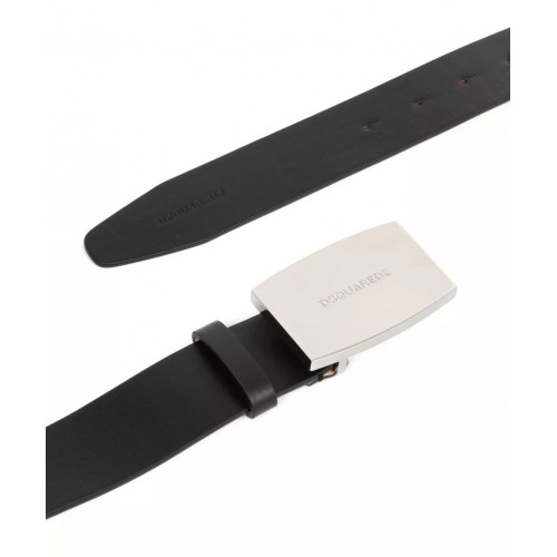 CUREA DSQUARED2  DSQUARED2, Catarama metalica, Negru CUREA DSQUARED2  DSQUARED2, Catarama metalica, Negru