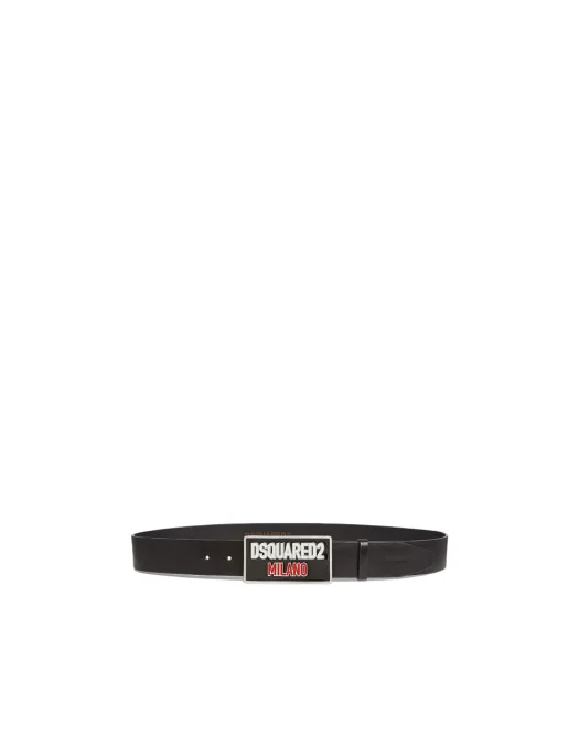 Sneakers DSQUARED2, Logo Plaque Milano, Black - BEM065601500001M436 Sneakers DSQUARED2, Logo Plaque Milano, Black - BEM065601500001M436