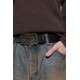 Curea DSQUARED2, BLACK Leather belt - BEM0713015024022124