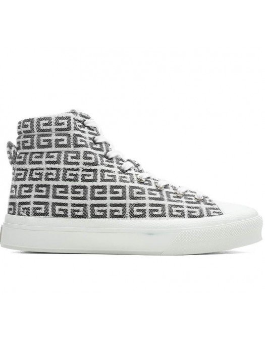 Sneakers Givenchy, GIVENCHY CITY HIGH TOP SNEAKER - BLACK/WHITE - BH005LH0VC004