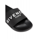 PAPUCI GIVENCHY, White Logo Print, Black - BH301TH1DB001 PAPUCI GIVENCHY, White Logo Print, Black - BH301TH1DB001