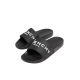 PAPUCI GIVENCHY, White Logo Print, Black - BH301TH1DB001 PAPUCI GIVENCHY, White Logo Print, Black - BH301TH1DB001