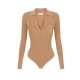 Body ELISABETTA FRANCHI, Knit bodysuit with openwork embroideries - BK02B66E2FK4