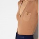 Body ELISABETTA FRANCHI, Knit bodysuit with openwork embroideries - BK02B66E2FK4