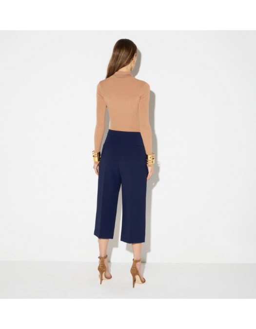Body ELISABETTA FRANCHI, Knit bodysuit with openwork embroideries - BK02B66E2FK4