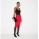 Top ELISABETTA FRANCHI, Bodysuit in knit and lace fabric - BK07Q66E2110