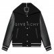 Jacheta GIVENCHY, Logo Brand, Black Leather - BM00XX6Y16001