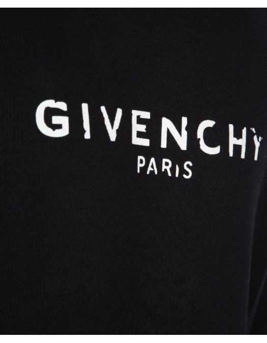 Hanorac Givenchy, Logo alb, Negru - BM700R30AF001