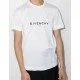 Tricou Givenchy, Reverse Logo, Alb - BM71653Y6B100 Tricou Givenchy, Reverse Logo, Alb - BM71653Y6B100