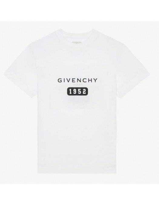 Tricou Givenchy, Logo 1952, White - BM716G3Y87100