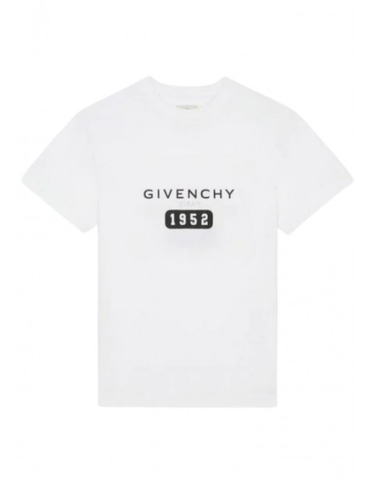 Tricou Givenchy, Logo 1952, White - BM716G3Y87100 Tricou Givenchy, Logo 1952, White - BM716G3Y87100