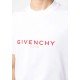 Tricou Givenchy, Print Bstroy, Alb - BM716G3Y99100