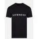 Tricou Givenchy, Insertie Labirinth Brand, Black - BM716G3YAC001 Tricou Givenchy, Insertie Labirinth Brand, Black - BM716G3YAC001