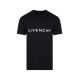 Tricou Givenchy, Insertie Labirinth Brand, Black - BM716G3YAC001 Tricou Givenchy, Insertie Labirinth Brand, Black - BM716G3YAC001