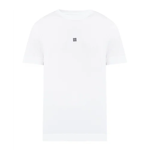 Tricou Givenchy, Little Logo Embroidery, White