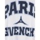 Tricou Givenchy, Logo Paris College, Alb - BM716N3YE3100
